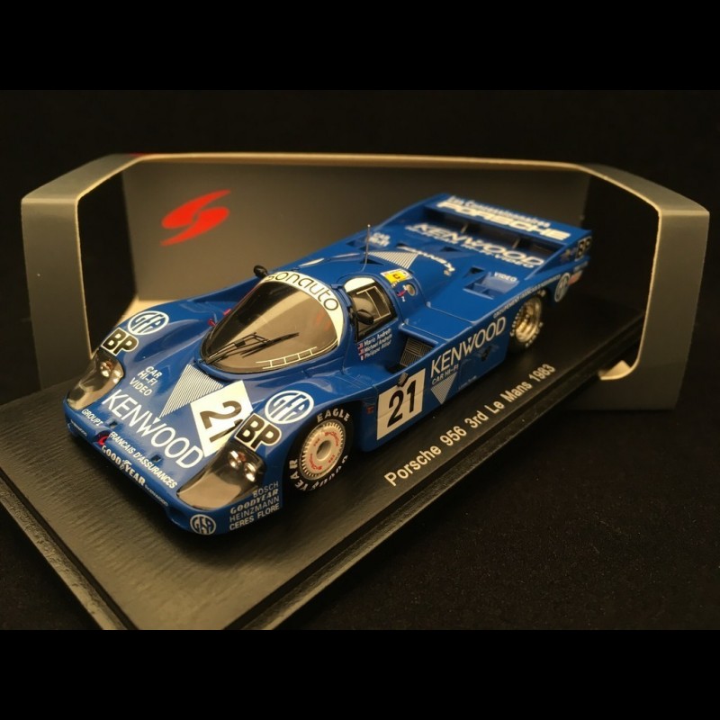 Porsche 956 LH Le Mans 1983 n° 21 Kenwood 1/43 Spark S5505