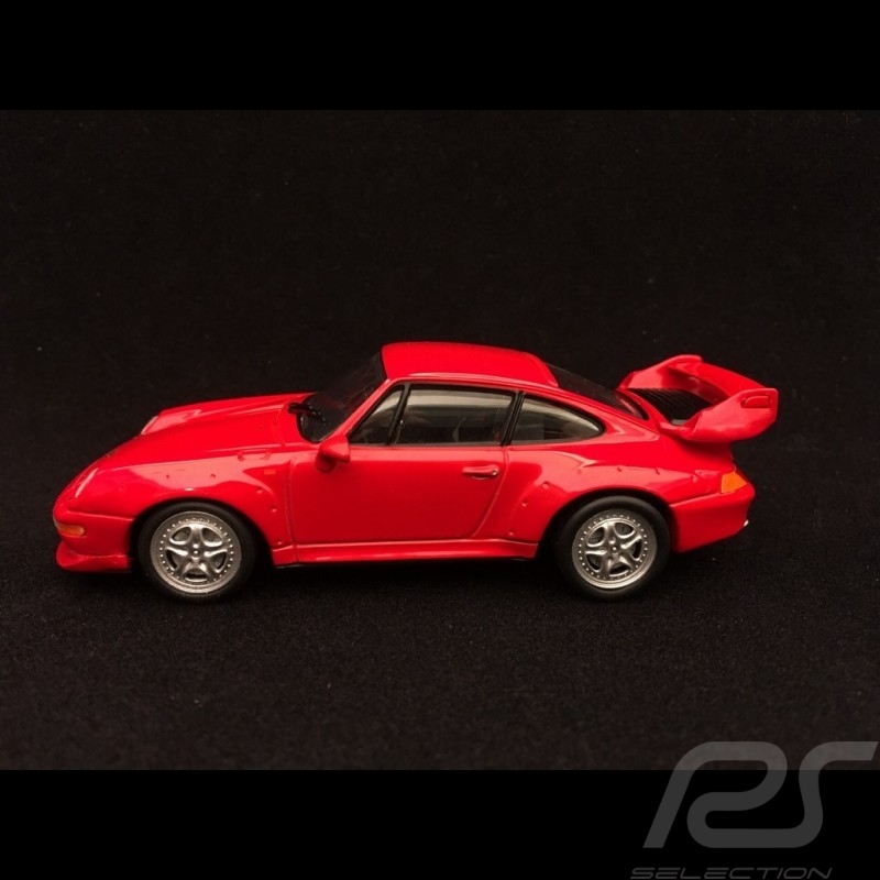 Porsche 911 GT2 type 993 roadcar 1995 indian red 1/43 Minichamps 430065002
