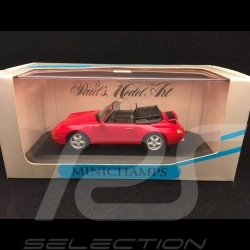 Porsche 911 Carrera Cabriolet type 993 indian red 1/43 Minichamps 430063032