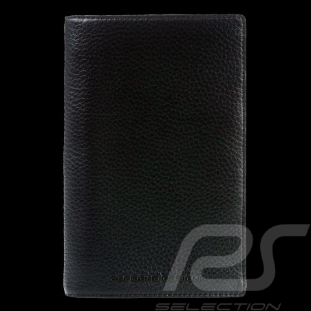 Portefeuille Porsche Porte-monnaie Cervo 2.1 LV11 Porsche Design 4090002420 cuir noir black leather Schwarze Leder
