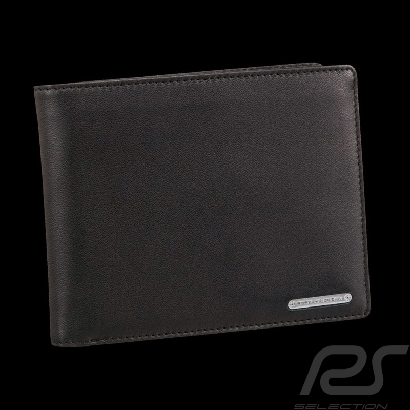 Porsche Geldbörse Geldhalter schwarze Leder CL2 2.0 H12 Porsche Design 4090000215