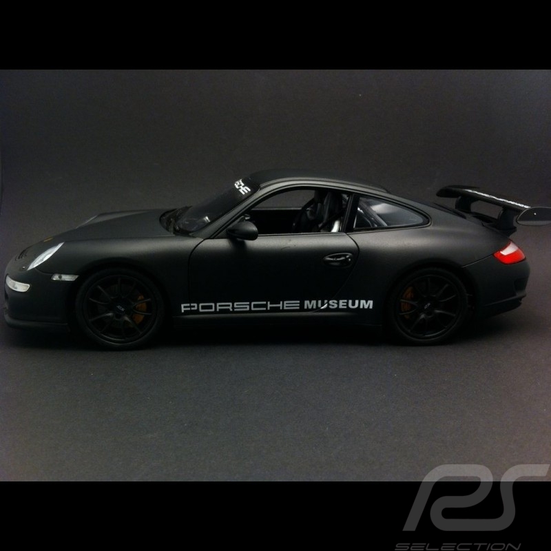 Porsche 997 GT3 RS matte black 1/24 Welly MAP02499717