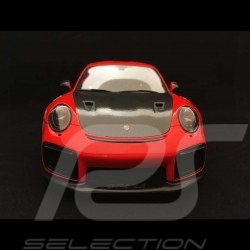 Porsche 911 GT2 RS type 991 lava orange / black 1/18 Spark WAX02100036