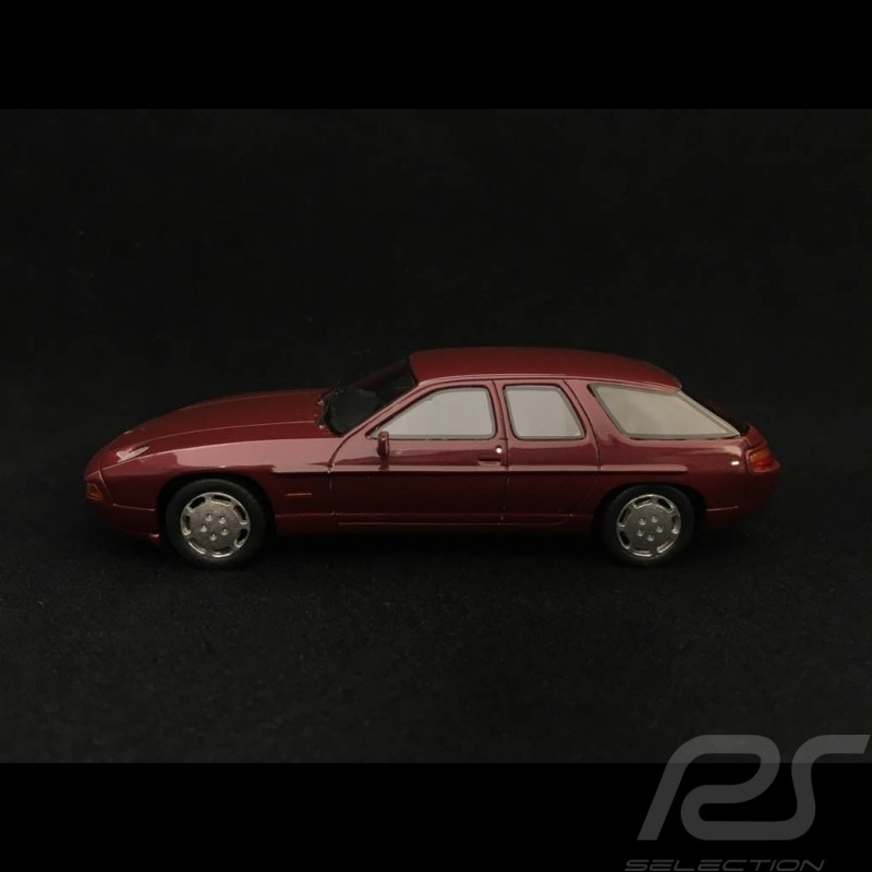 Porsche 928 Sedan Concept H50 4 doors 1987 metallic red 1/43 Neo 47130