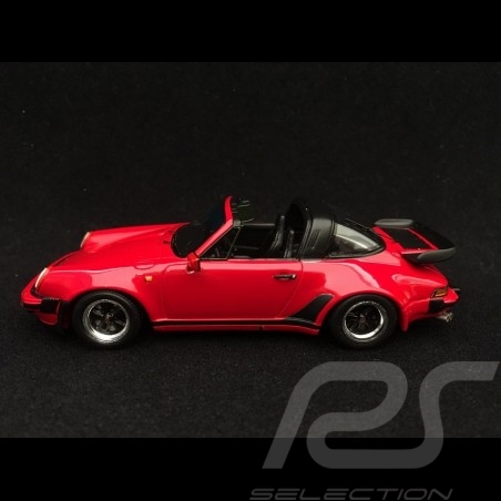Porsche 911 Turbo 3.3 Targa 1989 indischrot 1/43 Spark S3497