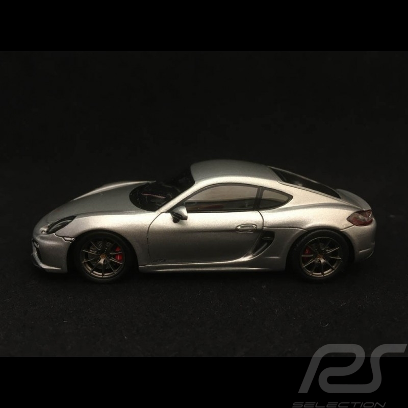 Porsche Cayman GTS 981 2015 1/43 Spark S4940 gris argent métallisé metallic silver grey silbergrau