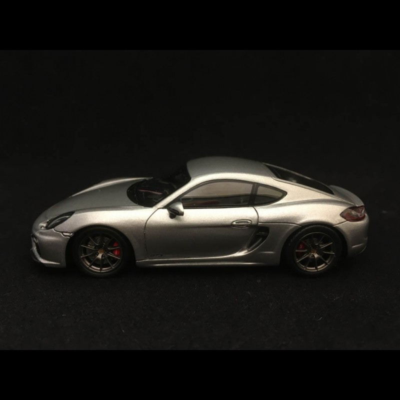 スパーク 1/43 Porsche Cayman GTS 2015 シュリンク付 Porsche Cayman GTS 981 2015 silver grey metallic 1/43 Spark