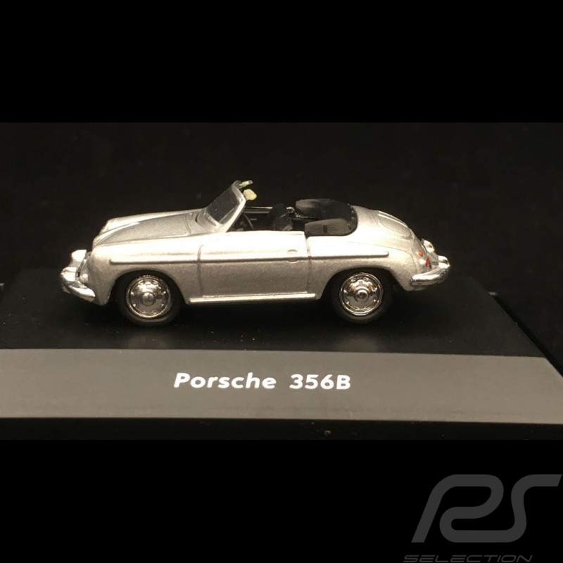 Porsche 356 B Cabriolet silver grey metallic 1/87 Welly MAP02390112