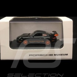 Porsche 911 GT3 RS type 997 black / orange 1/87 Welly MAP02390012