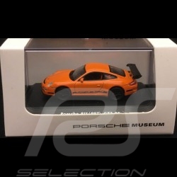 Porsche 911 GT3 RS type 997 orange / black 1/87 Welly MAP02390012