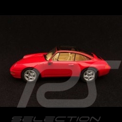 Porsche 911 type 993 Targa 1995 Indian red 1/43 Minichamps 430063061