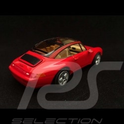 Porsche 911 typ 993 Targa 1995 Indischrot 1/43 Minichamps 430063061