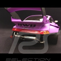 Porsche 911 type 993 RWB Rotana 2013 1/18 GT SPIRIT GT737 violet mat matte purple matte purpurrote