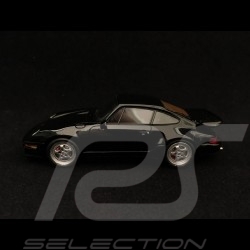Porsche 911 type 964 Turbo S Flachbau 1994 noire 1/43 Spark PD04312005