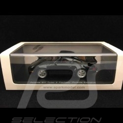 Porsche 911 type 964 Turbo S Flachbau 1994 noire 1/43 Spark PD04312005