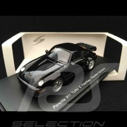 Porsche 911 type 964 Turbo S Flachbau 1994 noire 1/43 Spark PD04312005