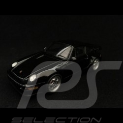 Porsche 911 type 964 Turbo S Flachbau 1994 noire 1/43 Spark PD04312005