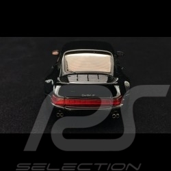 Porsche 911 type 964 Turbo S Flachbau 1994 noire 1/43 Spark PD04312005