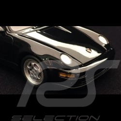 Porsche 911 type 964 Turbo S Flachbau 1994 noire 1/43 Spark PD04312005