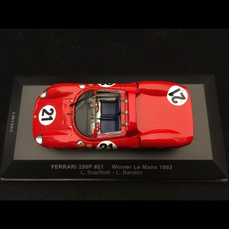 FERRARI 250 P WINNER LE MANS 1963 BANDINI SCARFIOTTI au 1/12 RETROTOYS RT 12002