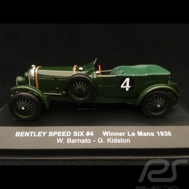 Bentley Speed Six n° 4 Barnato 1/43 IXO LM1930 Le Mans 1930 vainqueur winner sieger 