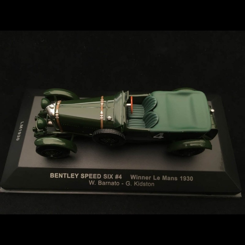 Miniature Bentley Speed Six N°4 – Vainqueur Le Mans 1930 – Spark 1/43 (Occasion, Boîte D'origine)