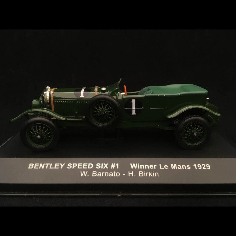 Bentley Speed Six #1 - Vainqueur Le Mans 1929 - Barnato/Birkin - Altaya/IXO 1:43