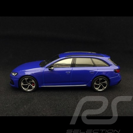 Audi RS 4 Avant 2017 1/43 Spark 5011714231 bleu nogaro blue blau