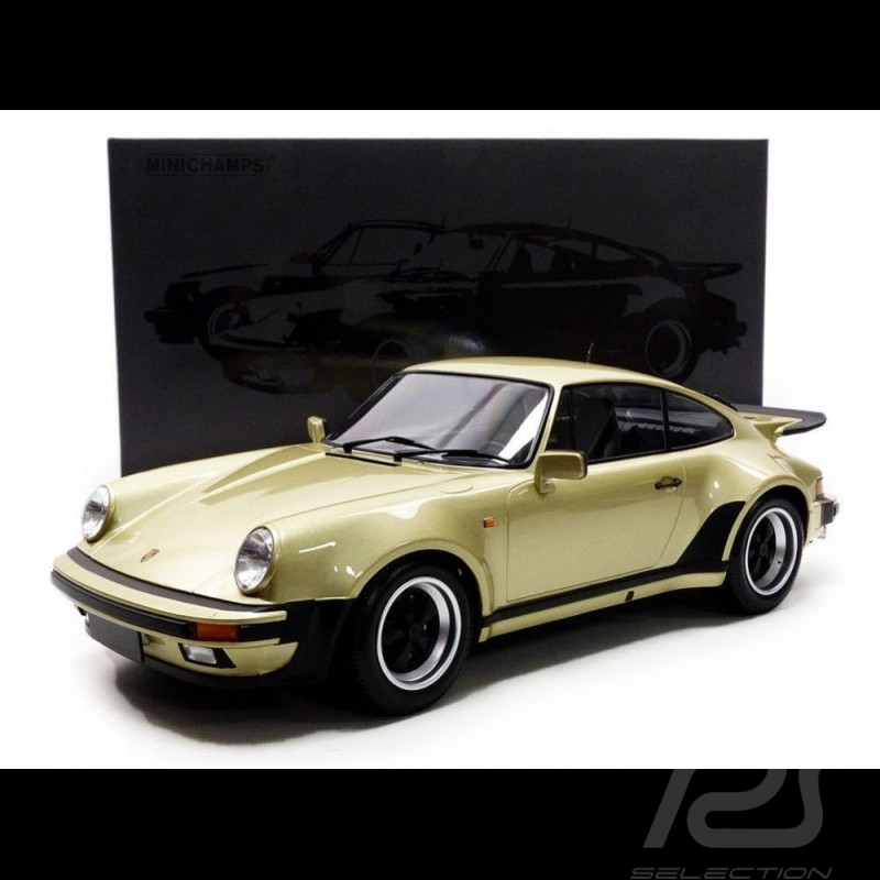 Porsche 911 Turbo 3.0 1977 1/12 Minichamps 125066129 Or métallisé Gold metallic