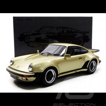 Porsche 911 Turbo 3.0 1977 1/12 Minichamps 125066129 Or métallisé Gold metallic