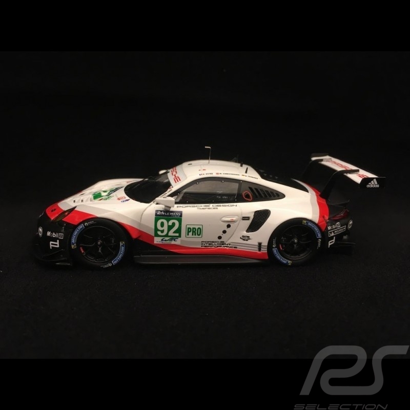 Porsche 911 RSR type 991 24h du Mans 2017 n° 92 Porsche GT Team 1/43 Spark S5834