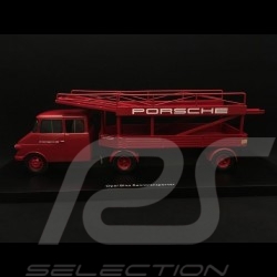 Camion Opel Blitz  1963 rouge 1/43 Schuco 450901500 transporteur Porsche carrier LKW-Träger