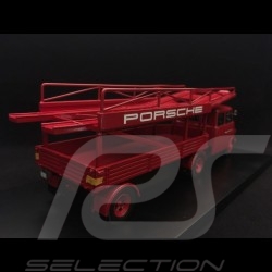 Opel Blitz Truck Porsche carrier 1963 red 1/43 Schuco 450901500