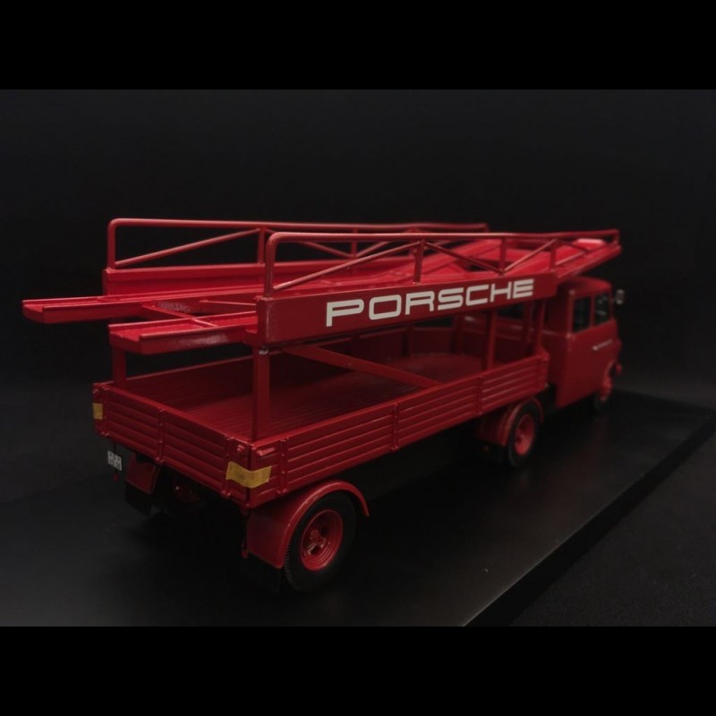 OPEL BLITZ PORSCHE RENNTRANSPORTER in 1-18 v. SCHUCO...ein