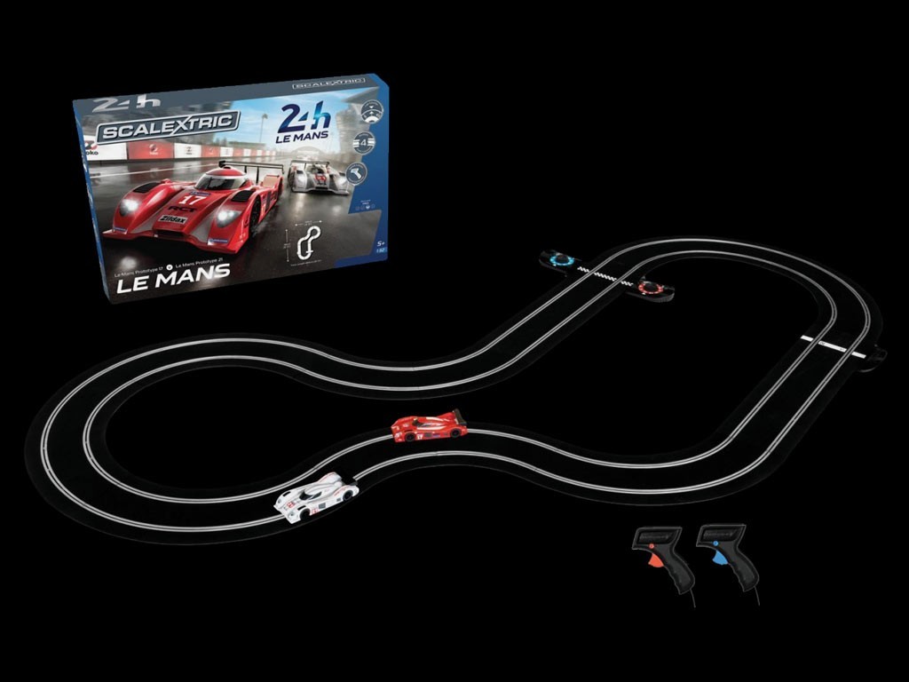 le mans scalextric track layout