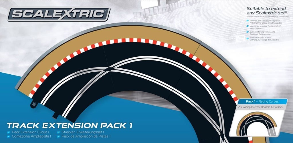 scalextric track extension pack 1
