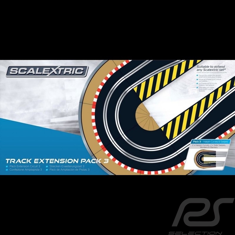 Scalextric Sport 1:32 Track-Extension C8512 Pack 3-épingle à cheveux 