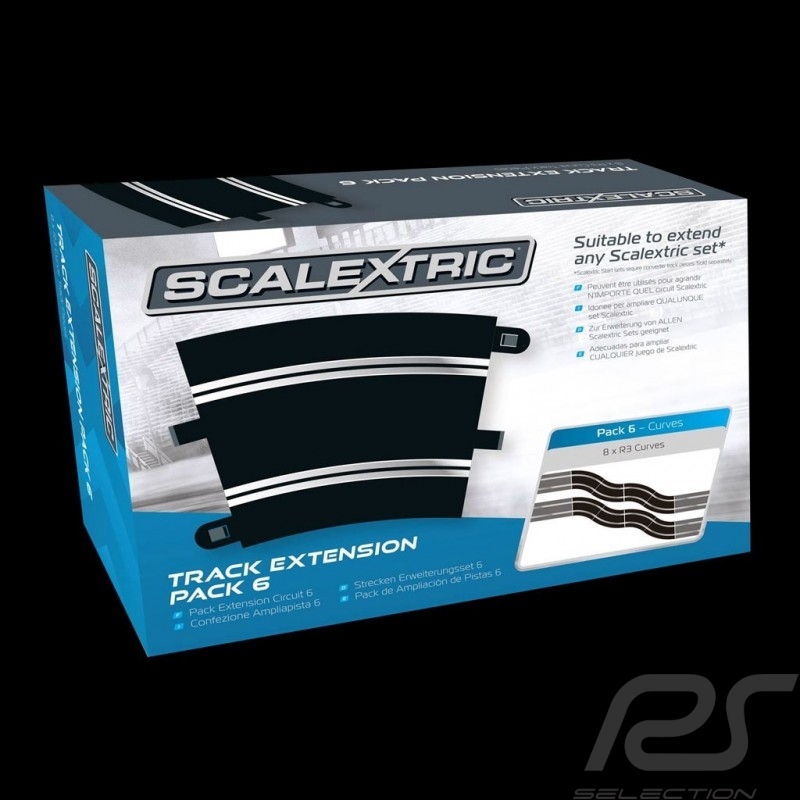 Bahnset Scalextric Verlängerungspaket n° 6 Scalextric C8555
