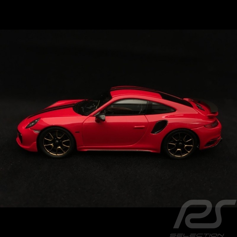 Porsche 911 Turbo S Exclusive Series 991 2017 1/43 Spark WAP0209060J rouge red rot