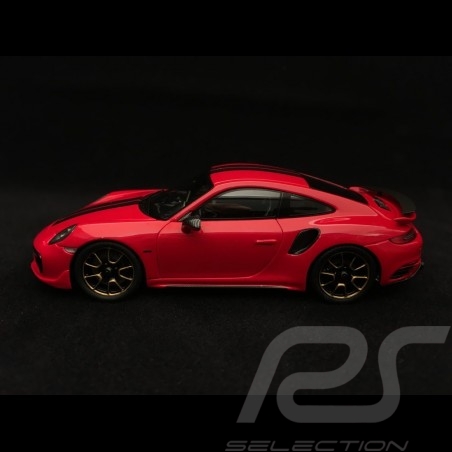 Porsche 911 Turbo S Exclusive Series 991 2017 red 1/43 Spark WAP0209060J