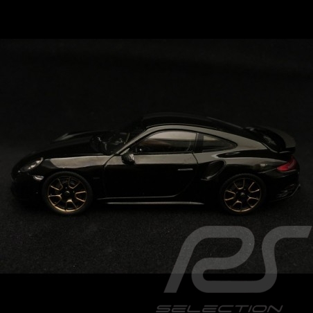 Porsche 911 Turbo S Exclusive Series 991 2017 black 1/43 Spark WAP0209050J