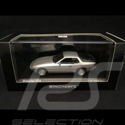 Porsche 924 1984 metallic silver grey 1/43 Minichamps 400062121