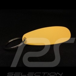 Porsche keyring lacquered yellow / chrome Porsche Museum MAP06610212