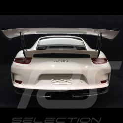 Porsche 911 GT3 RS type 991 2015 1/12 Spark 12S006 blanche white weiß