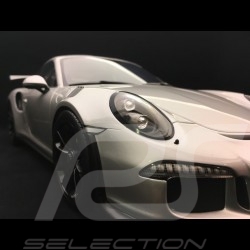 Porsche 911 GT3 RS type 991 2015 1/12 Spark 12S008 gris argent métallisé silver grey metallic silbergrau