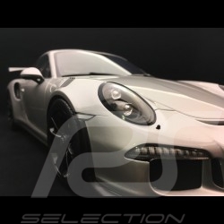 Porsche 911 GT3 RS type 991 2015 silbergrau metallic 1/12 Spark 12S008