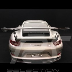 Porsche 911 GT3 RS type 991 2015 1/12 Spark 12S008 gris argent métallisé silver grey metallic silbergrau