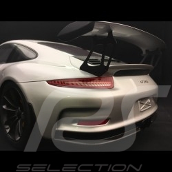 Porsche 911 GT3 RS type 991 2015 1/12 Spark 12S008 gris argent métallisé silver grey metallic silbergrau