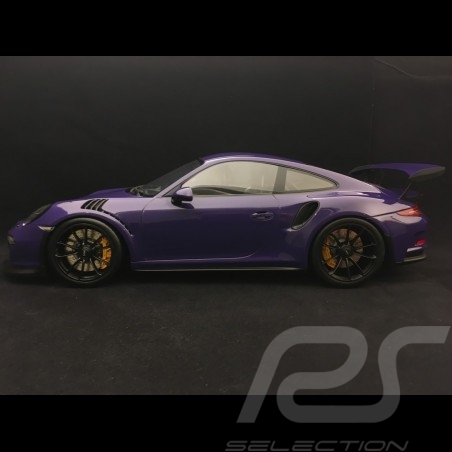 Porsche 911 GT3 RS type 991 2015 ultra violet 1/12 Spark 12S010