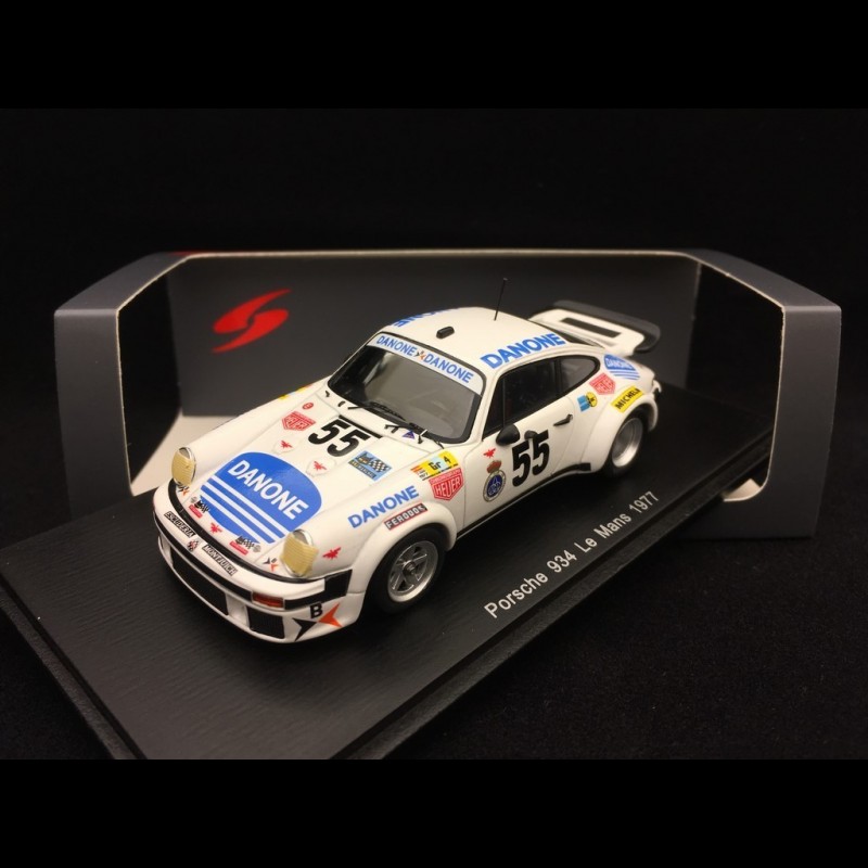 1/43 Spark Porsche 934 No.57 Le Mans 24H 1977 W. Braillard - G. Ortega - N. Koob Car Model